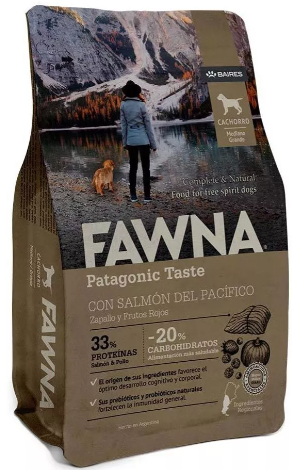 Fawna Perro Cachorro Mordida Mediana y Grande