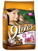9 Lives Gatitos Carne y Leche x 8kg